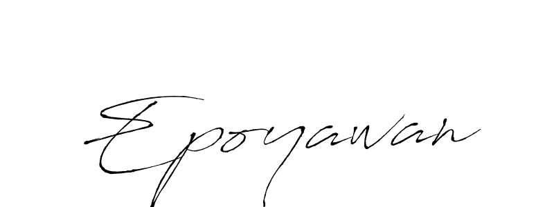 Similarly Antro_Vectra is the best handwritten signature design. Signature creator online .You can use it as an online autograph creator for name Epoyawan. Epoyawan signature style 6 images and pictures png