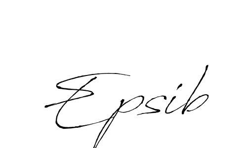 Best and Professional Signature Style for Epsib. Antro_Vectra Best Signature Style Collection. Epsib signature style 6 images and pictures png