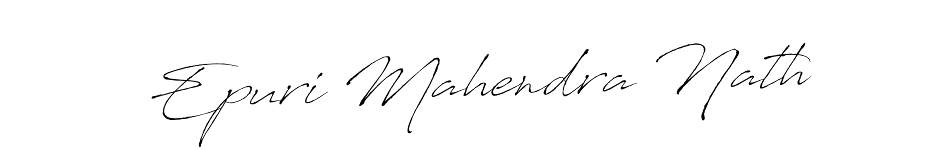 How to Draw Epuri Mahendra Nath signature style? Antro_Vectra is a latest design signature styles for name Epuri Mahendra Nath. Epuri Mahendra Nath signature style 6 images and pictures png