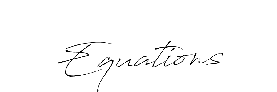 Also we have Equations name is the best signature style. Create professional handwritten signature collection using Antro_Vectra autograph style. Equations signature style 6 images and pictures png