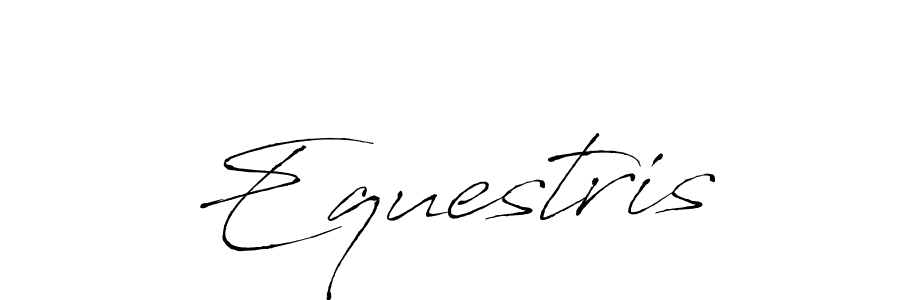 Create a beautiful signature design for name Equestris. With this signature (Antro_Vectra) fonts, you can make a handwritten signature for free. Equestris signature style 6 images and pictures png