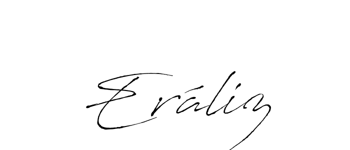 Use a signature maker to create a handwritten signature online. With this signature software, you can design (Antro_Vectra) your own signature for name Eráliz. Eráliz signature style 6 images and pictures png