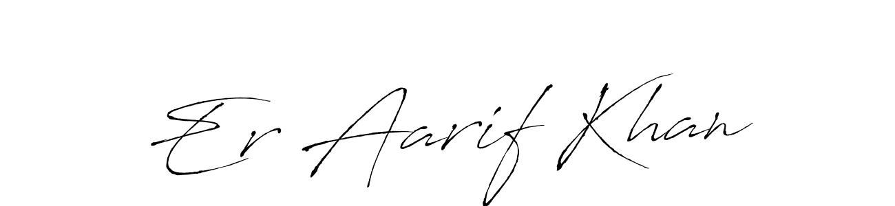 if you are searching for the best signature style for your name Er Aarif Khan. so please give up your signature search. here we have designed multiple signature styles  using Antro_Vectra. Er Aarif Khan signature style 6 images and pictures png