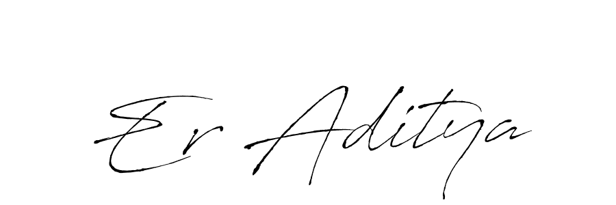 You should practise on your own different ways (Antro_Vectra) to write your name (Er Aditya) in signature. don't let someone else do it for you. Er Aditya signature style 6 images and pictures png