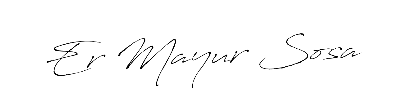 Make a beautiful signature design for name Er Mayur Sosa. Use this online signature maker to create a handwritten signature for free. Er Mayur Sosa signature style 6 images and pictures png