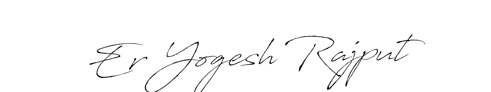 Similarly Antro_Vectra is the best handwritten signature design. Signature creator online .You can use it as an online autograph creator for name Er Yogesh Rajput. Er Yogesh Rajput signature style 6 images and pictures png