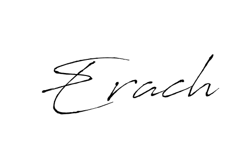 This is the best signature style for the Erach name. Also you like these signature font (Antro_Vectra). Mix name signature. Erach signature style 6 images and pictures png