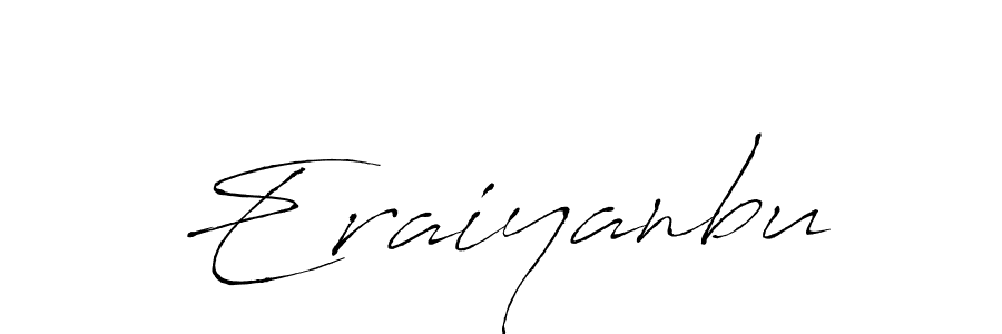 Use a signature maker to create a handwritten signature online. With this signature software, you can design (Antro_Vectra) your own signature for name Eraiyanbu. Eraiyanbu signature style 6 images and pictures png