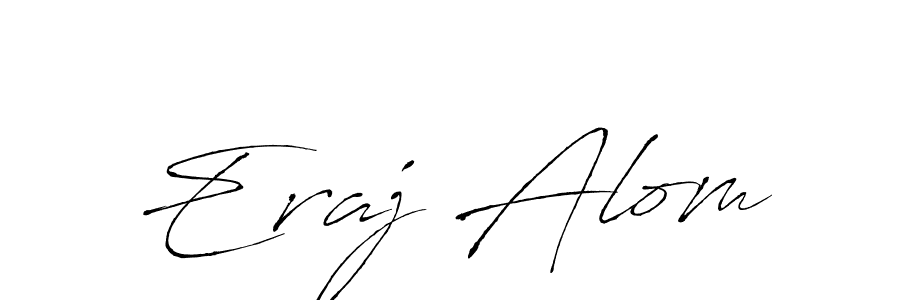 You can use this online signature creator to create a handwritten signature for the name Eraj Alom. This is the best online autograph maker. Eraj Alom signature style 6 images and pictures png