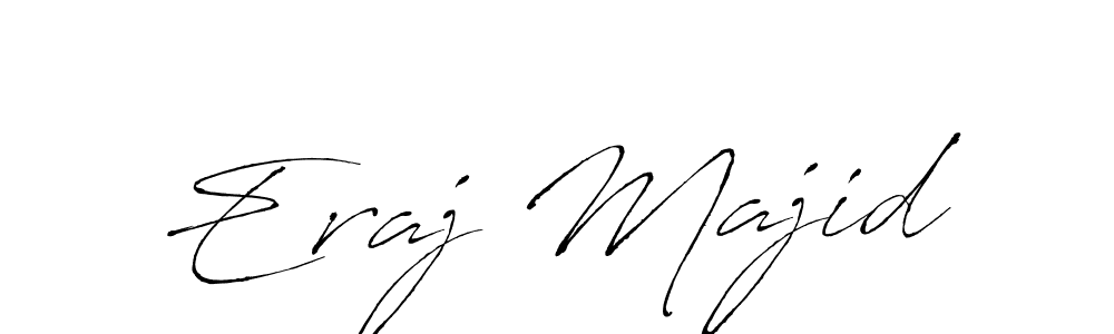 Also You can easily find your signature by using the search form. We will create Eraj Majid name handwritten signature images for you free of cost using Antro_Vectra sign style. Eraj Majid signature style 6 images and pictures png