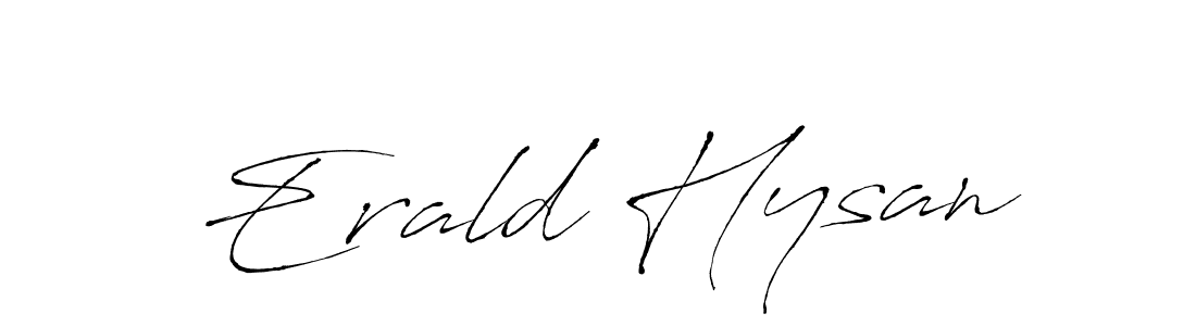 Make a beautiful signature design for name Erald Hysan. Use this online signature maker to create a handwritten signature for free. Erald Hysan signature style 6 images and pictures png
