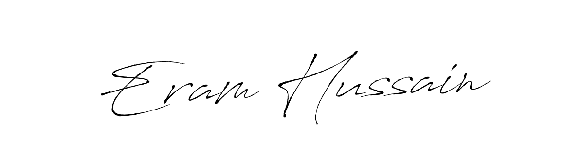 Make a beautiful signature design for name Eram Hussain. Use this online signature maker to create a handwritten signature for free. Eram Hussain signature style 6 images and pictures png