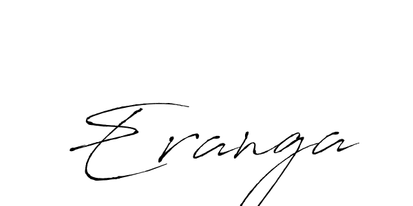 Once you've used our free online signature maker to create your best signature Antro_Vectra style, it's time to enjoy all of the benefits that Eranga name signing documents. Eranga signature style 6 images and pictures png