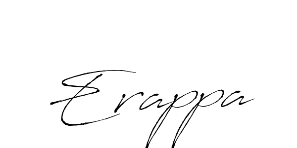 Use a signature maker to create a handwritten signature online. With this signature software, you can design (Antro_Vectra) your own signature for name Erappa. Erappa signature style 6 images and pictures png