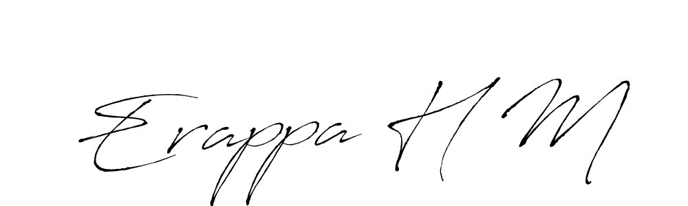 Make a beautiful signature design for name Erappa H M. Use this online signature maker to create a handwritten signature for free. Erappa H M signature style 6 images and pictures png
