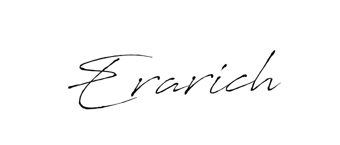 Similarly Antro_Vectra is the best handwritten signature design. Signature creator online .You can use it as an online autograph creator for name Erarich. Erarich signature style 6 images and pictures png