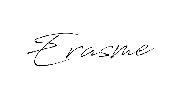 Create a beautiful signature design for name Erasme. With this signature (Antro_Vectra) fonts, you can make a handwritten signature for free. Erasme signature style 6 images and pictures png