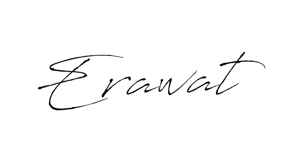 How to make Erawat name signature. Use Antro_Vectra style for creating short signs online. This is the latest handwritten sign. Erawat signature style 6 images and pictures png