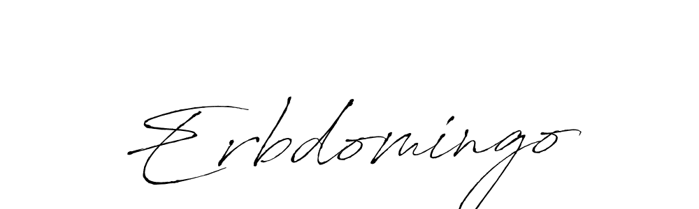 How to make Erbdomingo signature? Antro_Vectra is a professional autograph style. Create handwritten signature for Erbdomingo name. Erbdomingo signature style 6 images and pictures png