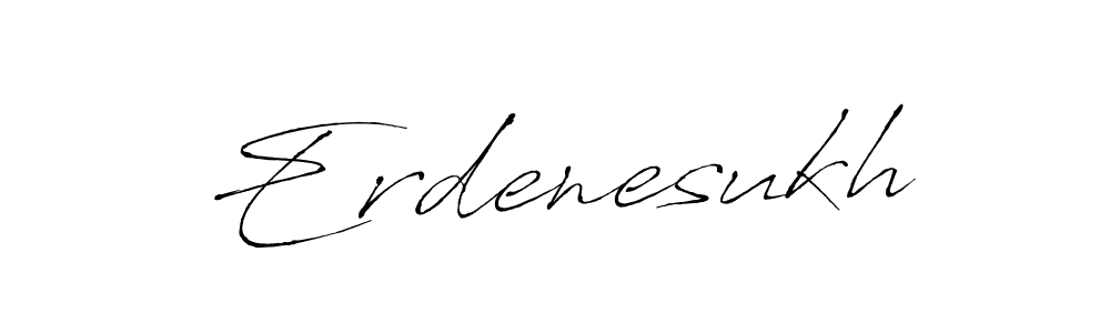 Create a beautiful signature design for name Erdenesukh. With this signature (Antro_Vectra) fonts, you can make a handwritten signature for free. Erdenesukh signature style 6 images and pictures png