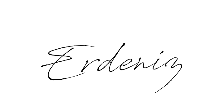 How to make Erdeniz name signature. Use Antro_Vectra style for creating short signs online. This is the latest handwritten sign. Erdeniz signature style 6 images and pictures png