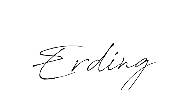 if you are searching for the best signature style for your name Erding. so please give up your signature search. here we have designed multiple signature styles  using Antro_Vectra. Erding signature style 6 images and pictures png