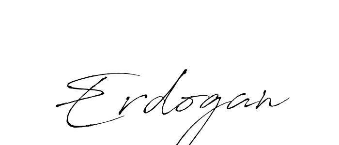 How to make Erdogan signature? Antro_Vectra is a professional autograph style. Create handwritten signature for Erdogan name. Erdogan signature style 6 images and pictures png