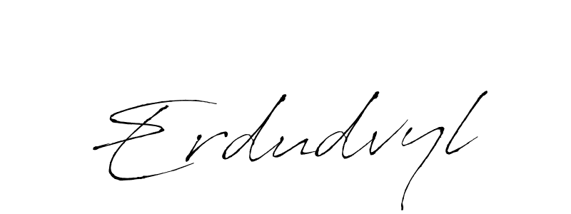 Use a signature maker to create a handwritten signature online. With this signature software, you can design (Antro_Vectra) your own signature for name Erdudvyl. Erdudvyl signature style 6 images and pictures png