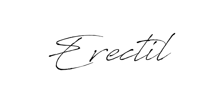 Best and Professional Signature Style for Erectil. Antro_Vectra Best Signature Style Collection. Erectil signature style 6 images and pictures png