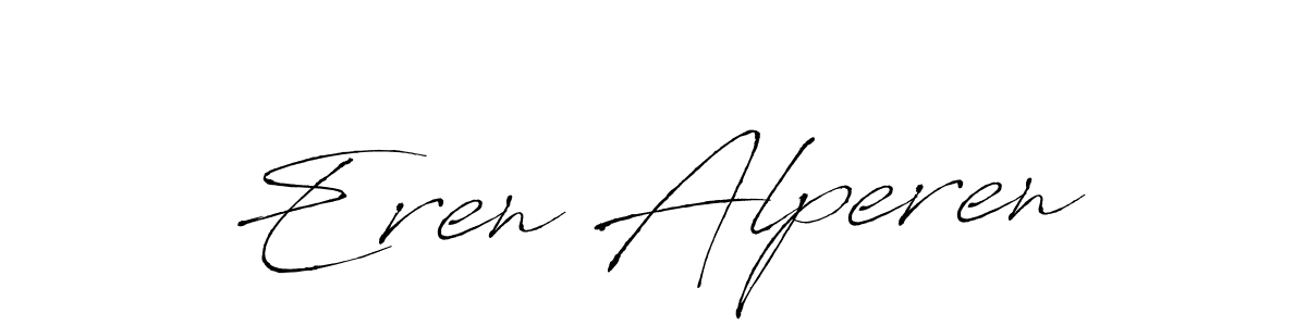 Eren Alperen stylish signature style. Best Handwritten Sign (Antro_Vectra) for my name. Handwritten Signature Collection Ideas for my name Eren Alperen. Eren Alperen signature style 6 images and pictures png