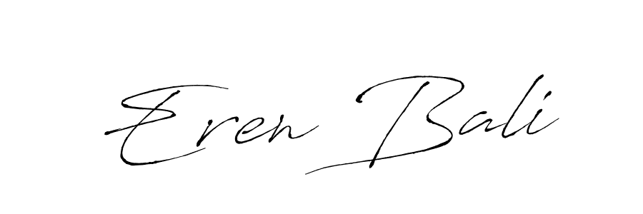Create a beautiful signature design for name Eren Bali. With this signature (Antro_Vectra) fonts, you can make a handwritten signature for free. Eren Bali signature style 6 images and pictures png