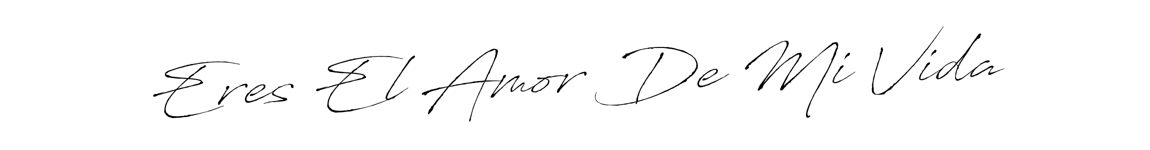 Similarly Antro_Vectra is the best handwritten signature design. Signature creator online .You can use it as an online autograph creator for name Eres El Amor De Mi Vida. Eres El Amor De Mi Vida signature style 6 images and pictures png