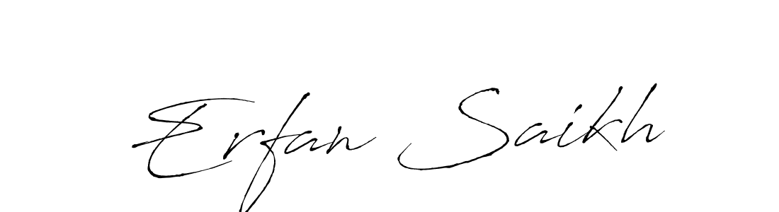 Similarly Antro_Vectra is the best handwritten signature design. Signature creator online .You can use it as an online autograph creator for name Erfan Saikh. Erfan Saikh signature style 6 images and pictures png