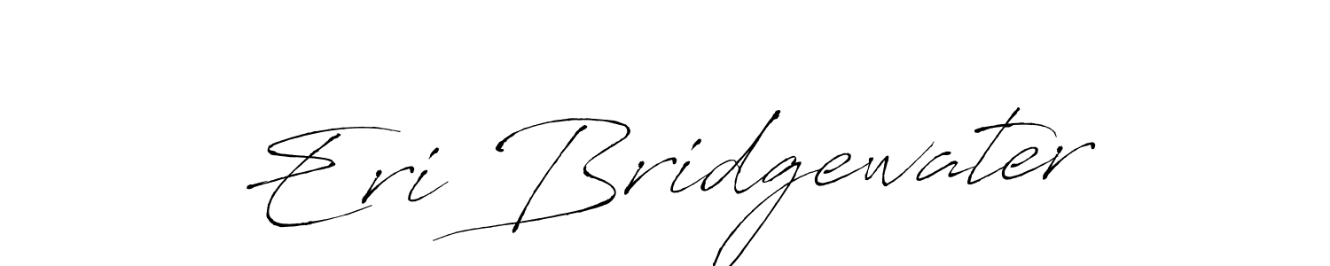 Eri Bridgewater stylish signature style. Best Handwritten Sign (Antro_Vectra) for my name. Handwritten Signature Collection Ideas for my name Eri Bridgewater. Eri Bridgewater signature style 6 images and pictures png