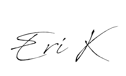 How to Draw Eri K signature style? Antro_Vectra is a latest design signature styles for name Eri K. Eri K signature style 6 images and pictures png