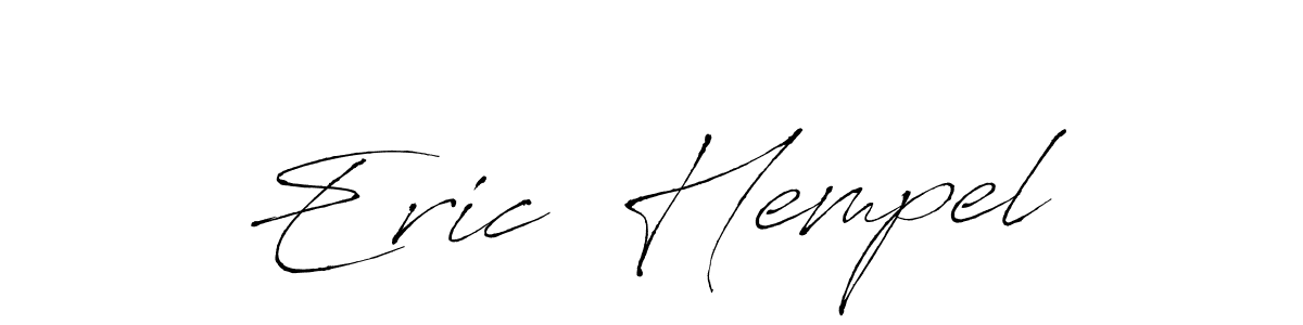 How to make Eric  Hempel name signature. Use Antro_Vectra style for creating short signs online. This is the latest handwritten sign. Eric  Hempel signature style 6 images and pictures png