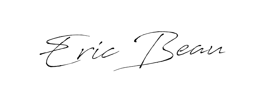 Similarly Antro_Vectra is the best handwritten signature design. Signature creator online .You can use it as an online autograph creator for name Eric Beau. Eric Beau signature style 6 images and pictures png