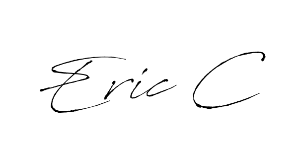 Make a beautiful signature design for name Eric C. With this signature (Antro_Vectra) style, you can create a handwritten signature for free. Eric C signature style 6 images and pictures png