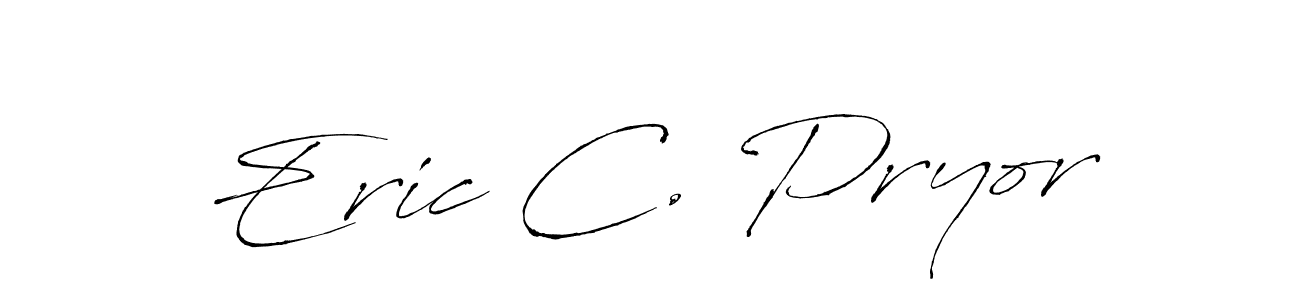 Also we have Eric C. Pryor name is the best signature style. Create professional handwritten signature collection using Antro_Vectra autograph style. Eric C. Pryor signature style 6 images and pictures png