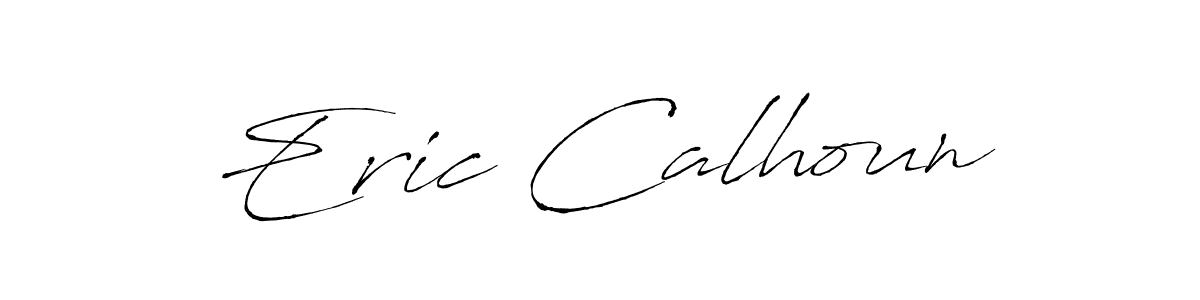 Create a beautiful signature design for name Eric Calhoun. With this signature (Antro_Vectra) fonts, you can make a handwritten signature for free. Eric Calhoun signature style 6 images and pictures png