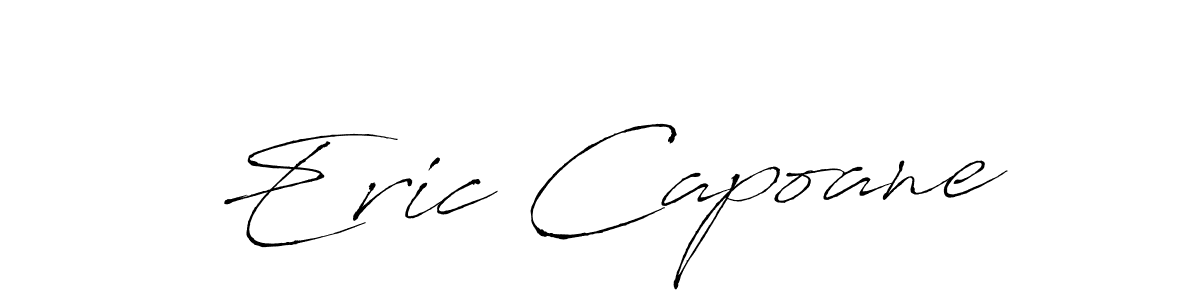 See photos of Eric Capoane official signature by Spectra . Check more albums & portfolios. Read reviews & check more about Antro_Vectra font. Eric Capoane signature style 6 images and pictures png