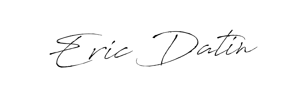The best way (Antro_Vectra) to make a short signature is to pick only two or three words in your name. The name Eric Datin include a total of six letters. For converting this name. Eric Datin signature style 6 images and pictures png