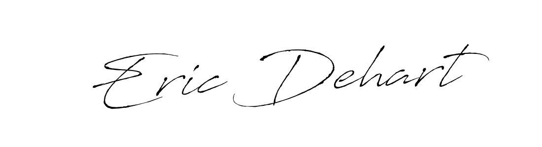 Eric Dehart stylish signature style. Best Handwritten Sign (Antro_Vectra) for my name. Handwritten Signature Collection Ideas for my name Eric Dehart. Eric Dehart signature style 6 images and pictures png