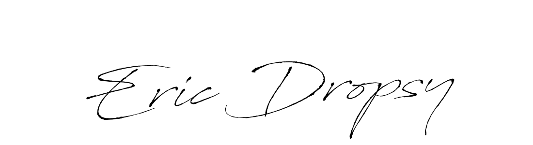 Eric Dropsy stylish signature style. Best Handwritten Sign (Antro_Vectra) for my name. Handwritten Signature Collection Ideas for my name Eric Dropsy. Eric Dropsy signature style 6 images and pictures png