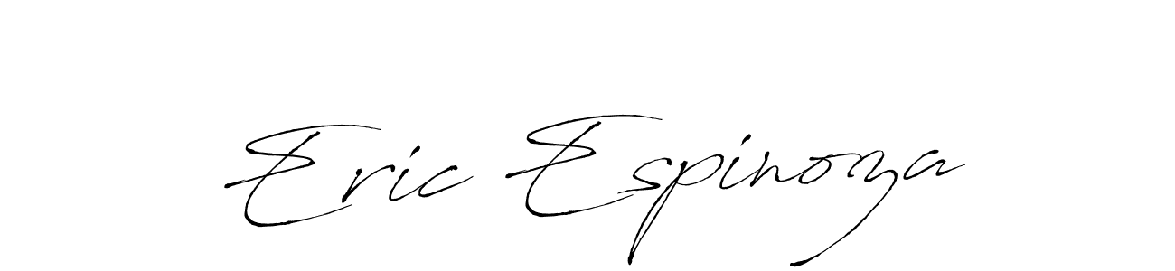 Use a signature maker to create a handwritten signature online. With this signature software, you can design (Antro_Vectra) your own signature for name Eric Espinoza. Eric Espinoza signature style 6 images and pictures png
