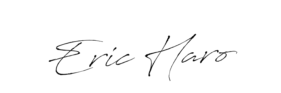 How to make Eric Haro signature? Antro_Vectra is a professional autograph style. Create handwritten signature for Eric Haro name. Eric Haro signature style 6 images and pictures png