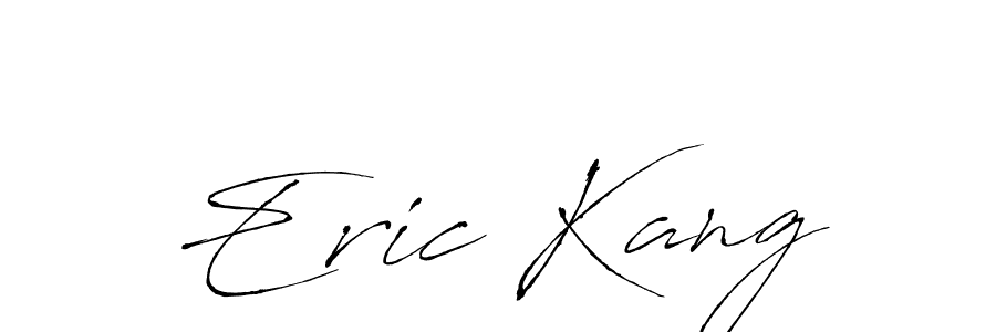 How to make Eric Kang name signature. Use Antro_Vectra style for creating short signs online. This is the latest handwritten sign. Eric Kang signature style 6 images and pictures png