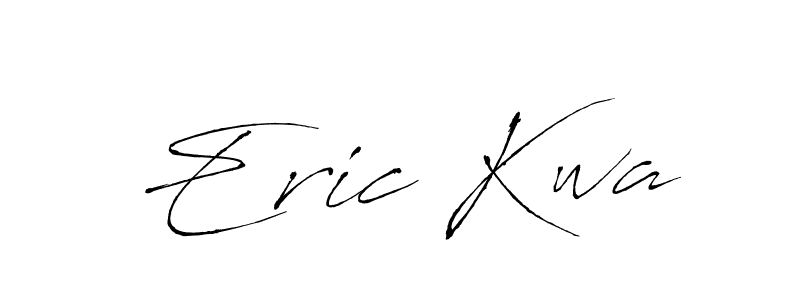 Design your own signature with our free online signature maker. With this signature software, you can create a handwritten (Antro_Vectra) signature for name Eric Kwa. Eric Kwa signature style 6 images and pictures png