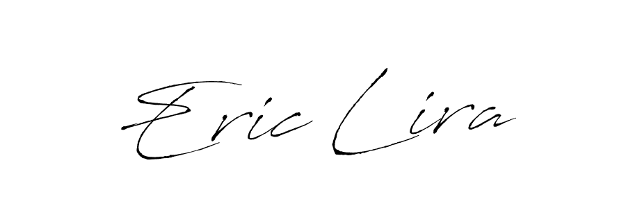 You should practise on your own different ways (Antro_Vectra) to write your name (Eric Lira) in signature. don't let someone else do it for you. Eric Lira signature style 6 images and pictures png