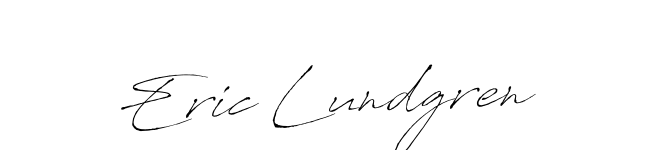 Eric Lundgren stylish signature style. Best Handwritten Sign (Antro_Vectra) for my name. Handwritten Signature Collection Ideas for my name Eric Lundgren. Eric Lundgren signature style 6 images and pictures png